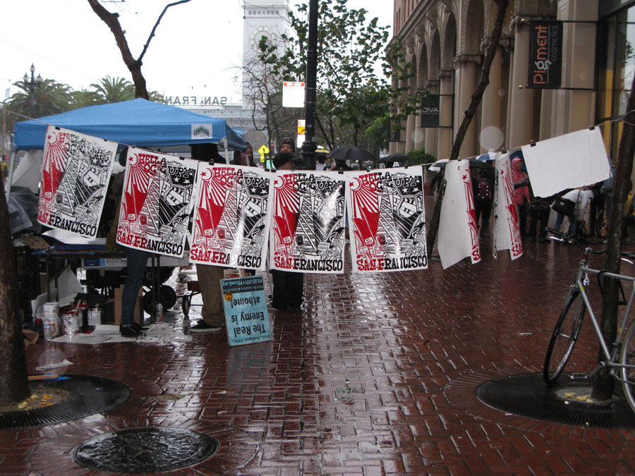 Occupy San Francisco - Mass Occupation - Jan 20, 2012