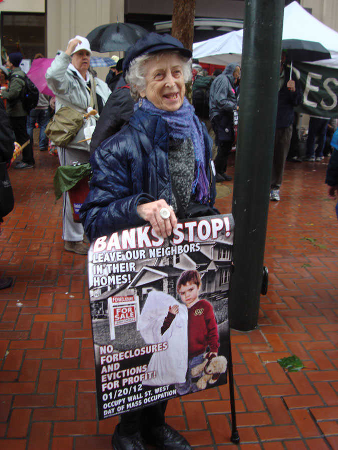 Occupy San Francisco - Mass Occupation - Jan 20, 2012