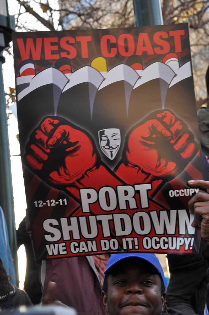 Occupy Oakland - Port Shutdown - Dec 12, 2011 photo by Steve Rhodes