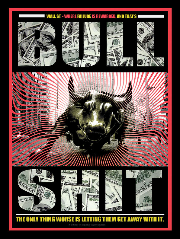 Occupy poster by Ron Donovan (front)