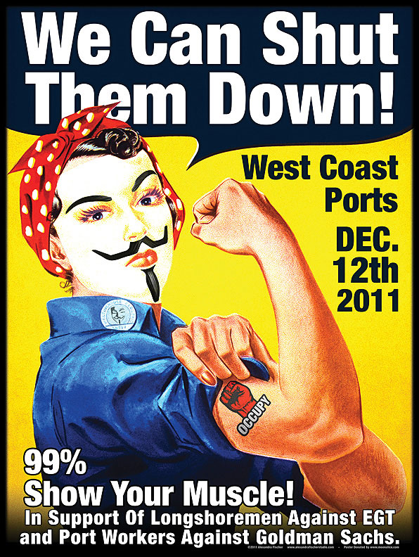 Occupy poster by Alex Fischer (back)