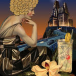 4/3/09 Moonalice poster by David Singer
