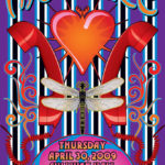 4/30/09 Moonalice poster by Dennis Loren
