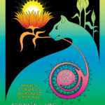 10/03/10 Moonalice poster by David Singer 10/03/10 Moonalice poster by David Singer
