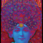 4/8/11 Moonalice poster by Alexandra Fischer