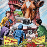 4/13/13 Moonalice poster by Dennis Larkins