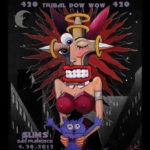 4/20/12 Moonalice poster by Stanley Mouse