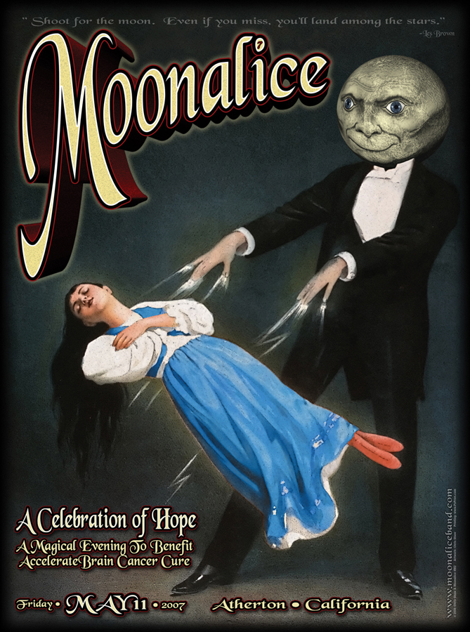 5/11/07 Moonalice poster by Chris Shaw