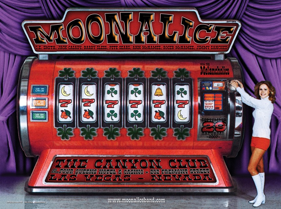 M20 › 9/29/07 The Canyon Club at Four Queens Hotel & Casino, Las Vegas, NV poster by Chris Shaw