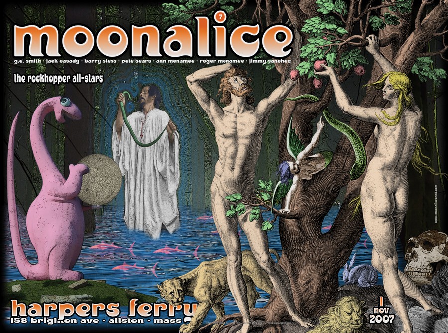 11/1/07 Moonalice poster by Chris Shaw