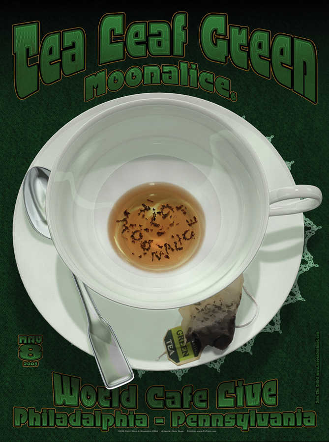 5/8/08 Moonalice poster by Chris Shaw