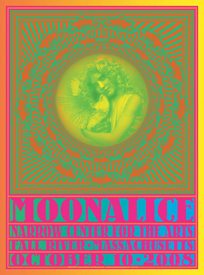 M121 › 10/10/08 Narrows Center for the Arts, Fall River, MA poster by Chuck Sperry