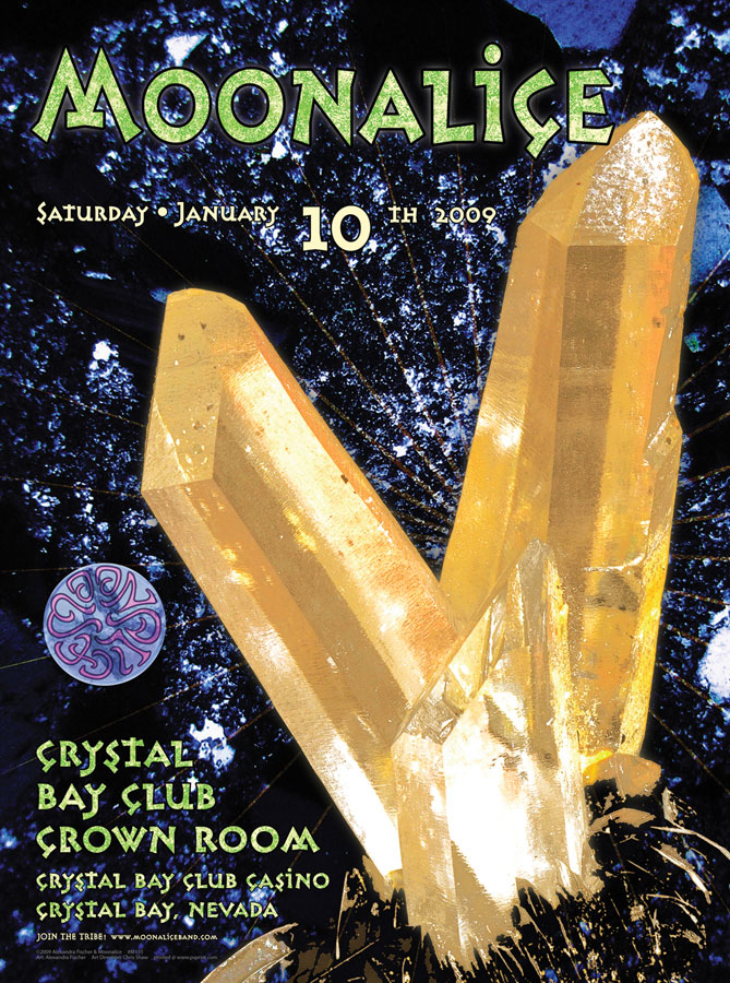 M135 › 1/10/09 Crystal Bay Club Casino Crown Room, Crystal Bay, NV poster by Alexandra Fischer