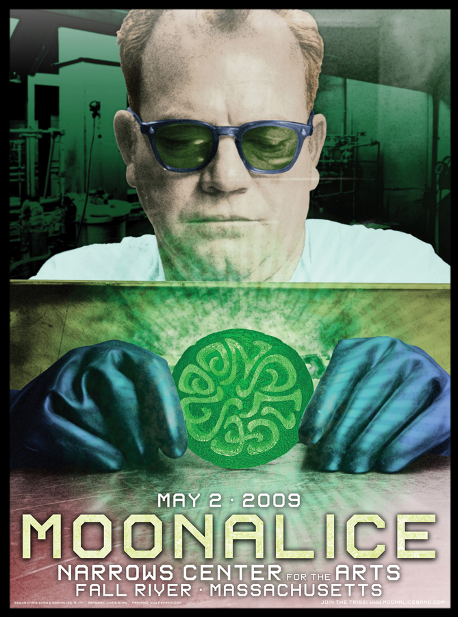 5/2/09 Moonalice poster by Chris Shaw
