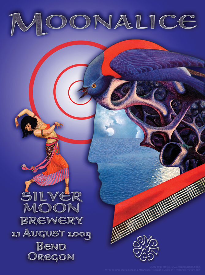 M199 › 8/21/09 Silver Moon Brewery, Bend, OR poster David Singer