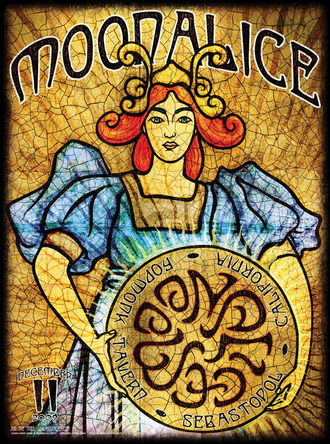 M230 › 12/11/09 Hop Monk Tavern, Sebastopol, CA poster by Chris Shaw