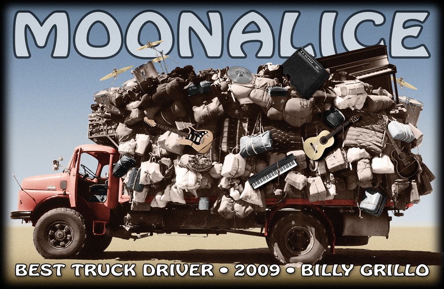 M233 › Commemorative Best Truck Driver 2009 Billy Grillo poster by Chris Shaw