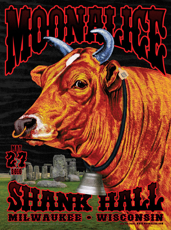 M282 › 5/27/10 Shank Hall, Milwaukee, WI poster by Chris Shaw