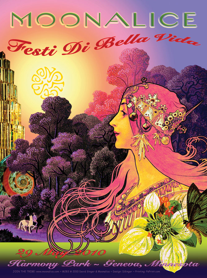 M283 › 5/29/10 Festi Di Bella Vida, Harmony Park, Geneva, MN poster by David Singer