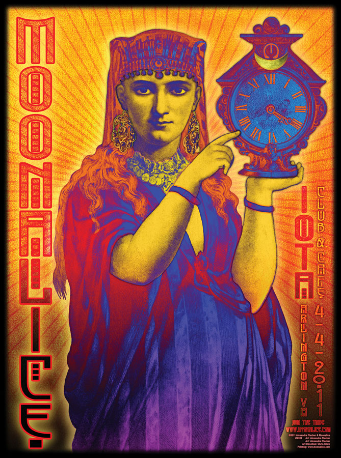 M352 › 4/4/11 Iota Club & Cafe, Arlington, VA poster by Alexandra Fischer