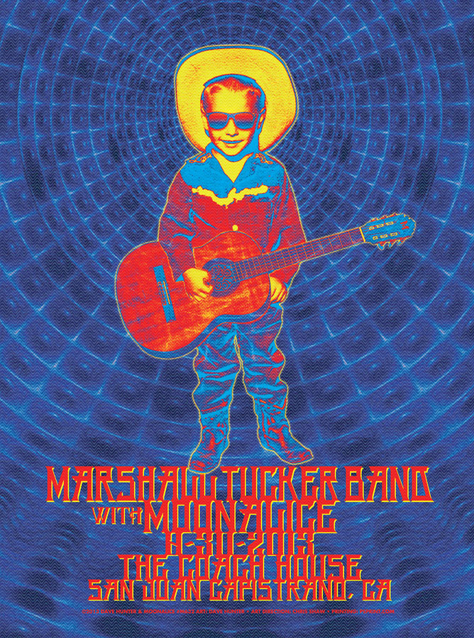M632 › 8/30/13 The Coach House, San Juan Capistrano, CA poster by Dave Hunter