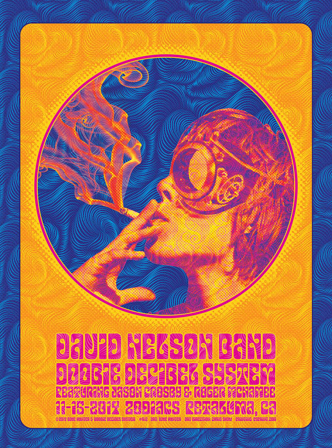 R12 › 11/15/14 poster by Dave Hunter