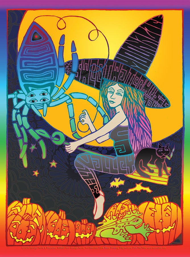 M881 › 10/25/15 Sweetwater Music Hall, Mill Valley, CA poster by Carolyn Ferris