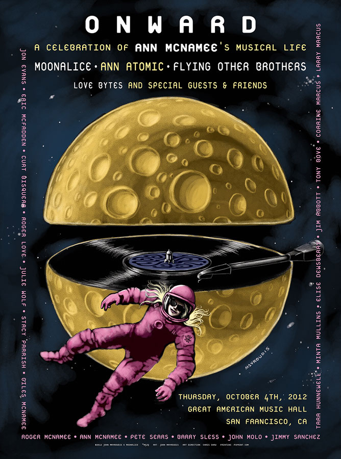 10/4/12 Moonalice poster by John Mavroudis