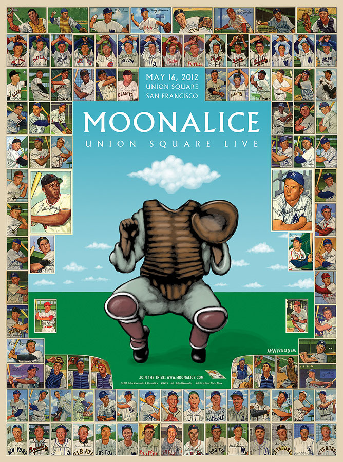 5/16/12 Moonalice poster by John Mavroudis