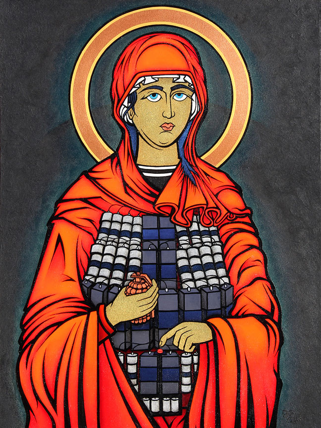 Madonna of the Suicide Vest by Chris Shaw, 2012