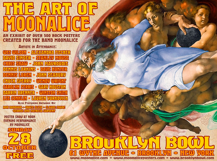 The Art of Moonalice at Brooklyn Bowl on October 18, 2012