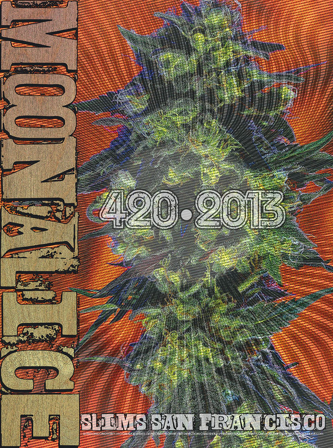 4/20/13 Moonalice poster by Ron Donovan