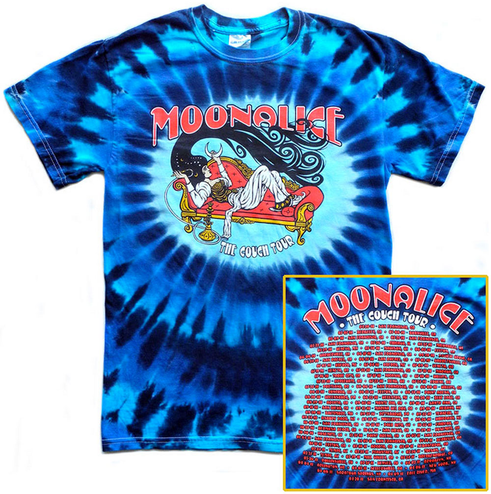Moonalice Couch Tour Tie-Dye Tee