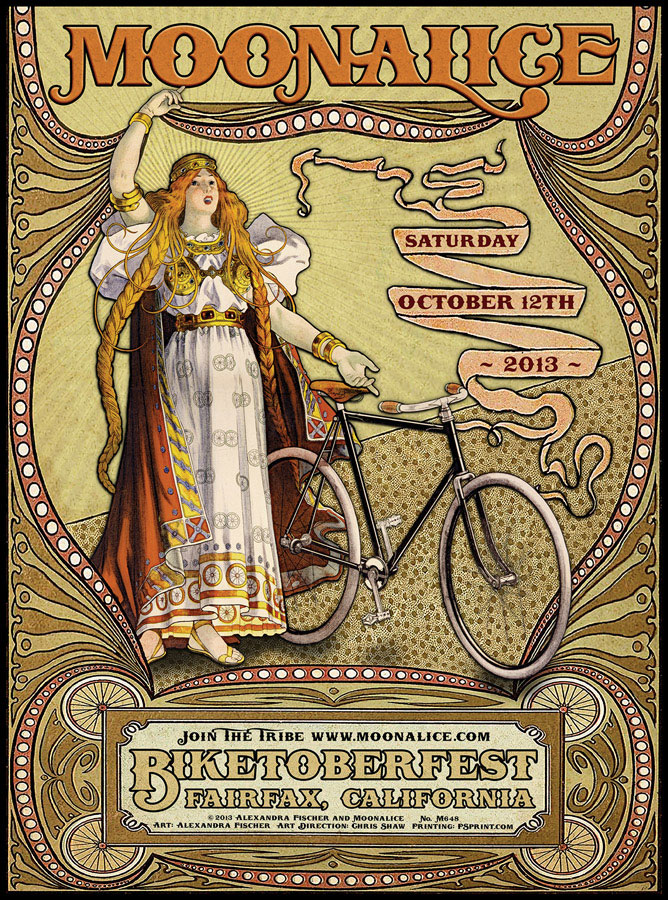 M648 › 10/12/13 Biketoberfest, Fairfax, CA poster by Alexandra Fischer