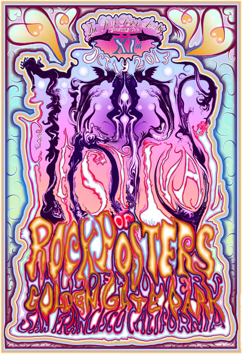 TRPS Festival of Rock Posters 2013 by Lee Conklin