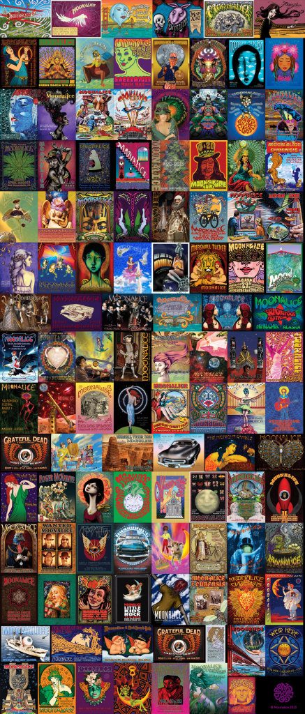 Moonalice Posters 2013