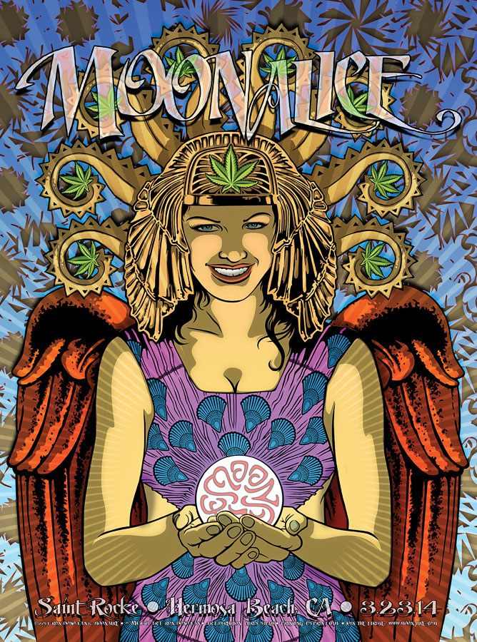 3/23/14 Moonalice poster by Ron Donovan3/23/14 Moonalice poster by Ron Donovan