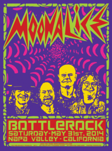 Animated BottleRock 2014 posters (Fade)
