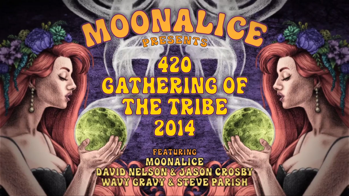 Moonalice 420 Gathering of the Tribe 2014 video