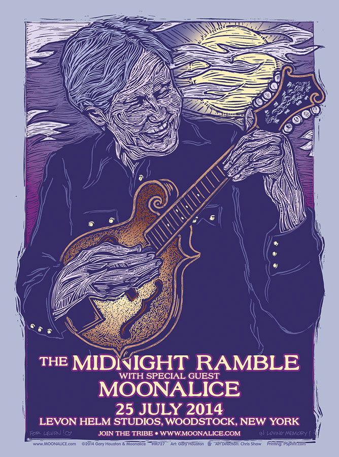 M727 › 7/25/14 Midnight Ramble at The Barn - Levon Helm Studios, Woodstock, NY