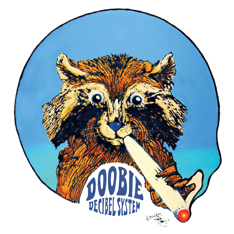 Doobie Decibel System logo by Stanley Mouse