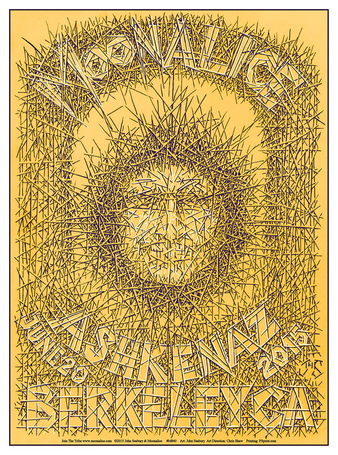 M840 › 6/20/15 Ashkenaz Community Center, Berkeley, CA poster by John Seabury