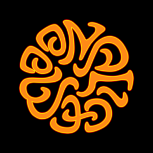 Moonalice Orange Logo. Design by David Singer