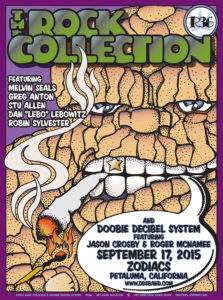 9/17/15 Doobie Decibel System poster by Gary Houston