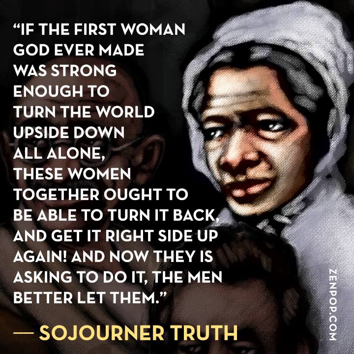 Sojourner Truth illustration by John Mavroudis