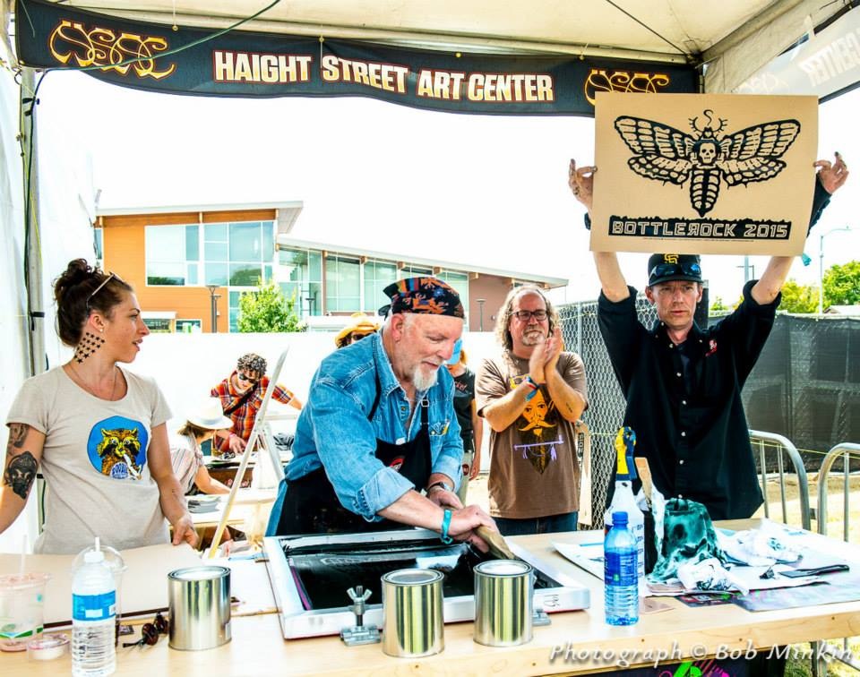 Haight Street Art Center at BottleRock Napa Music Festival 2015