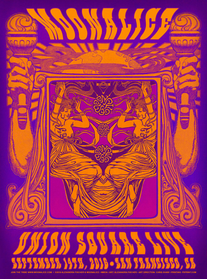 M934 › 9/14/16 Union Square Live, San Francisco, CA poster by Alexandra Fischer