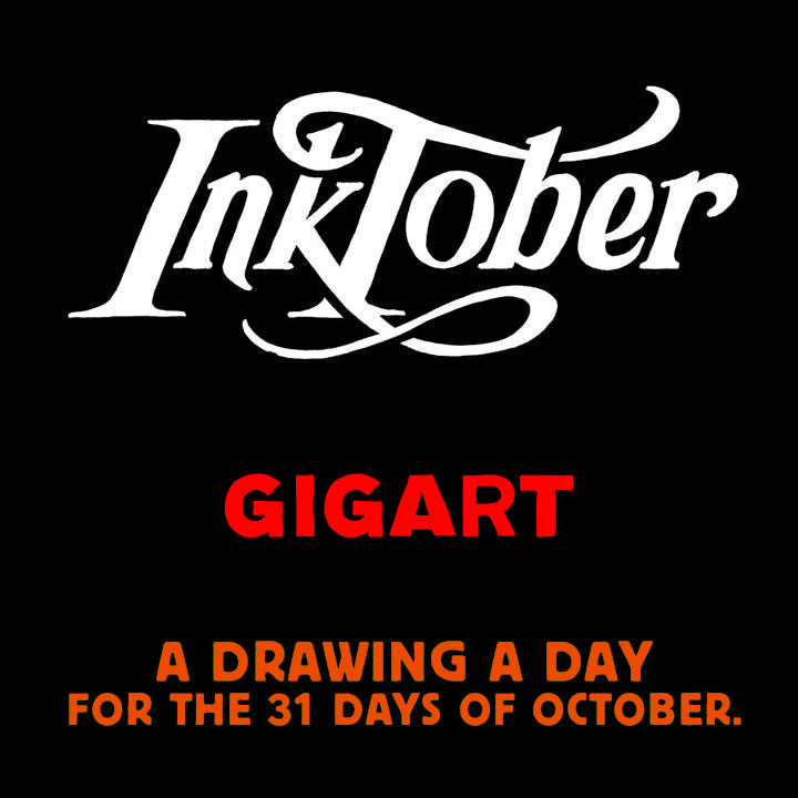 Inktober with GIGART