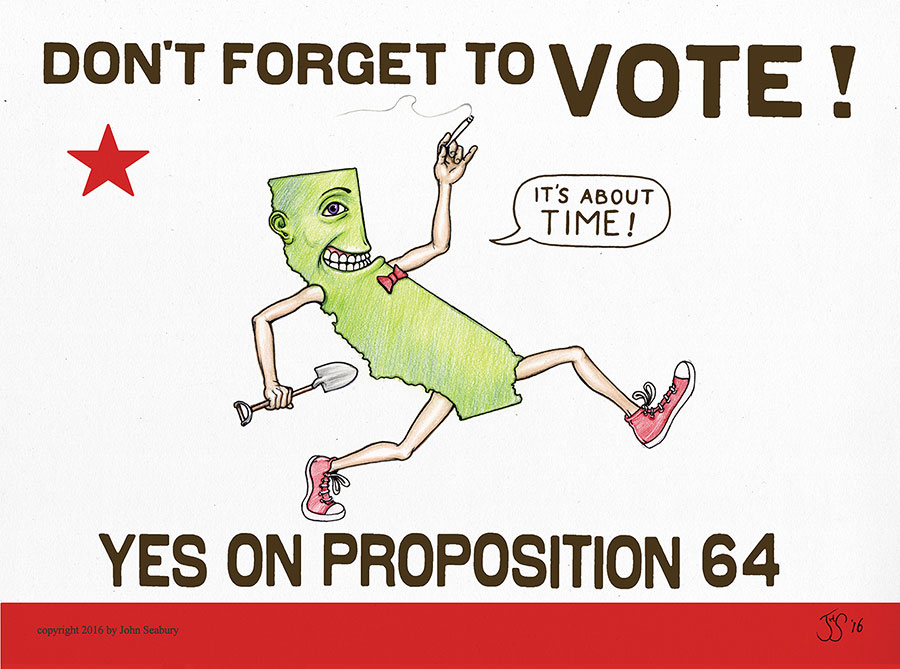 Proposition 64 poster by John Seabury