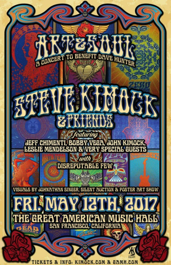 Art & Soul – A Concert to Benefit Dave Hunter with Steve Kimock & Friends